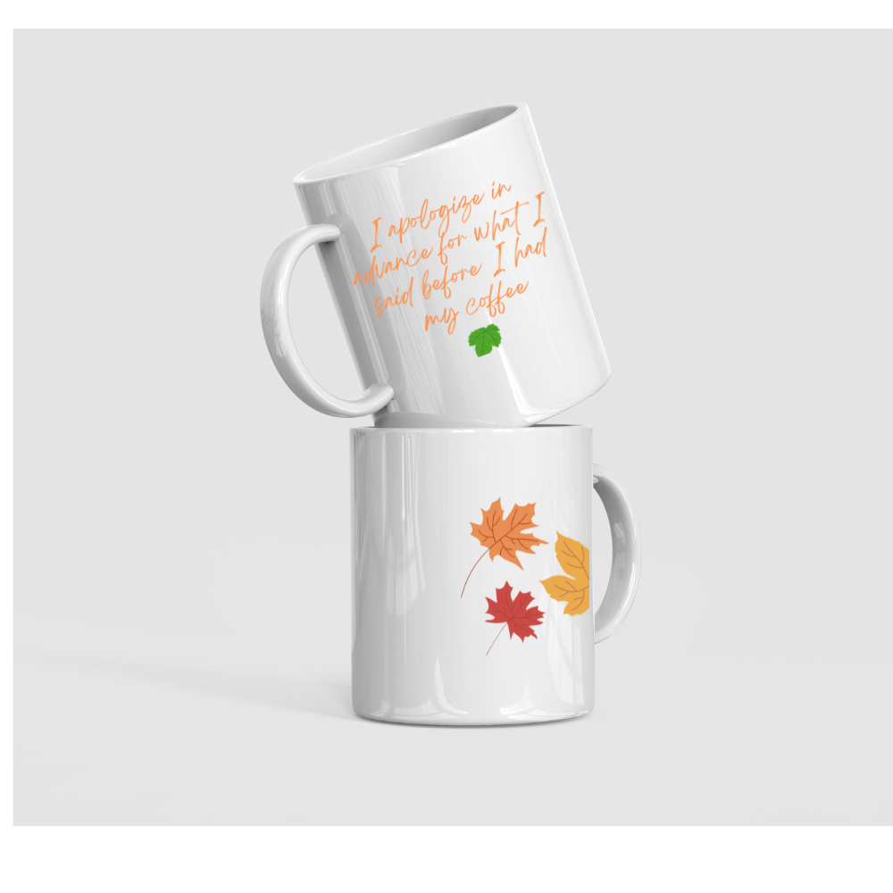 I Apologize Mug