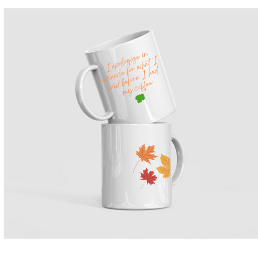 I Apologize Mug