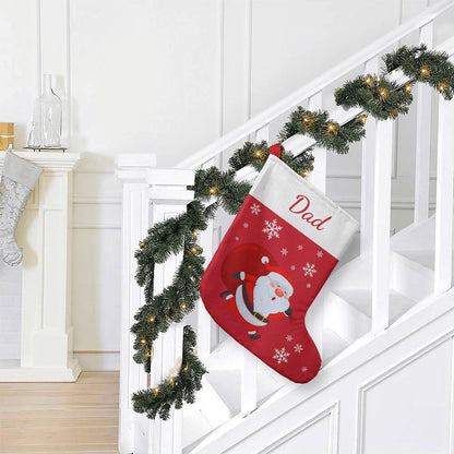 Personalized Giant Christmas Holiday Stocking- Custom Name