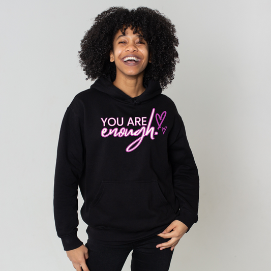 You Are Enough Heart Shirt | Hoodie