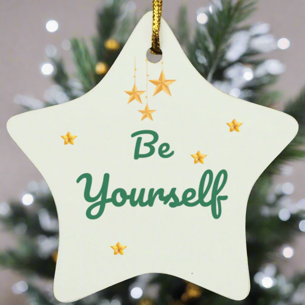 Be... Star Ornaments- 12 Options!