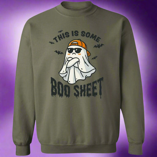 Boo Sheet Sweater Pullover Sweatshirt