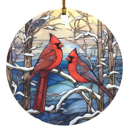 Red Bird Ornament- 3 Options