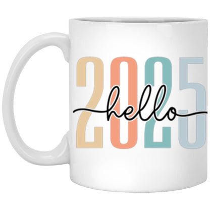 Hello 2025 Mug Cup