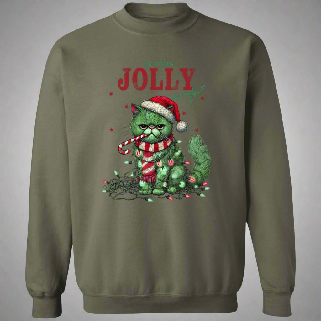 Jolly Cat Sweater Sweatshirt