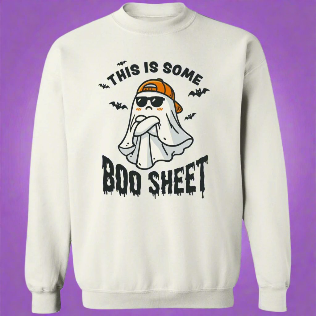 Boo Sheet Sweater Pullover Sweatshirt