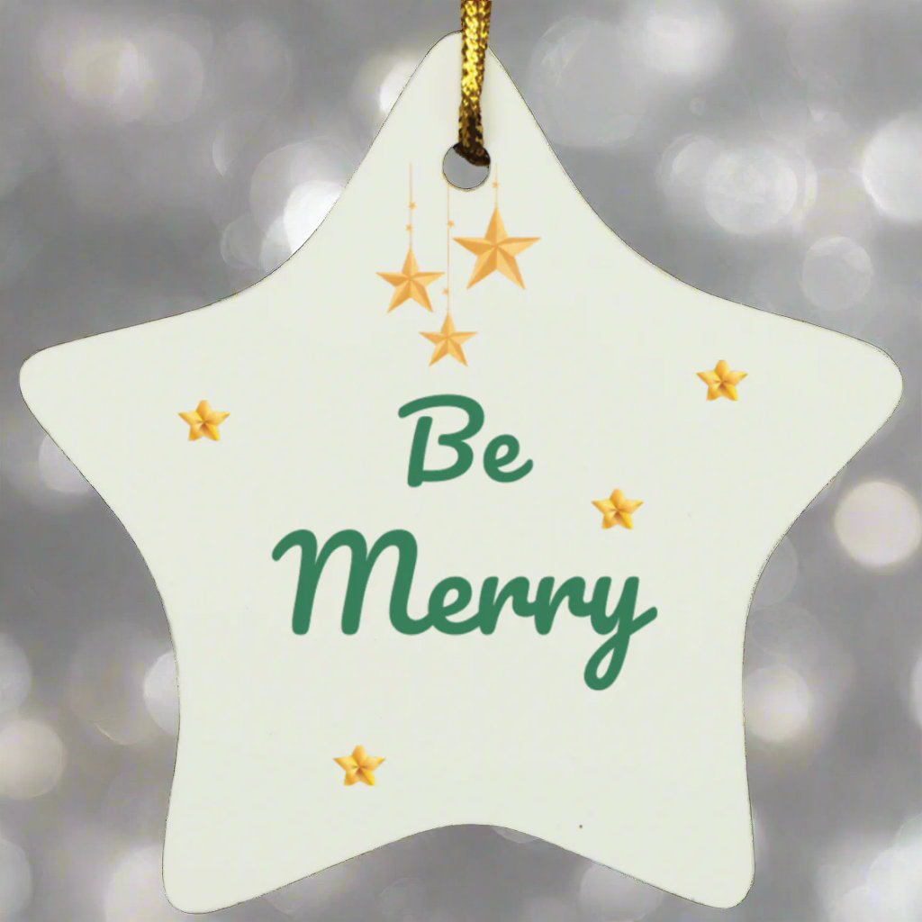 Be... Star Ornaments- 12 Options!