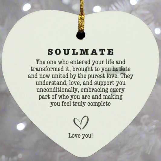 Soulmate Heart Ornament (2nd Option)