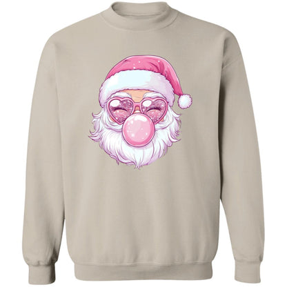 Santa Blowing Gum Sweater Sweatshirt