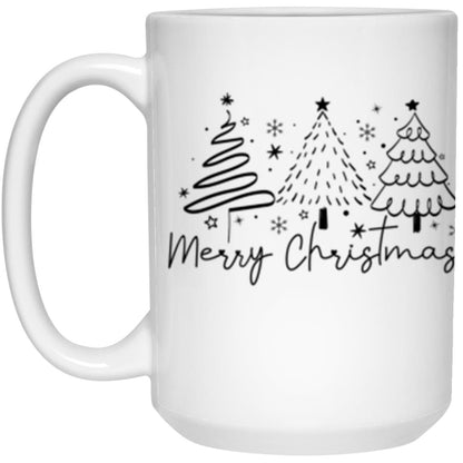 Merry Christmas Tree Mug