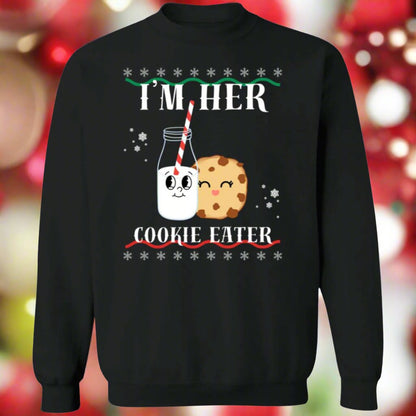 Matching Funny Couple Holiday Sweater Set His Hers