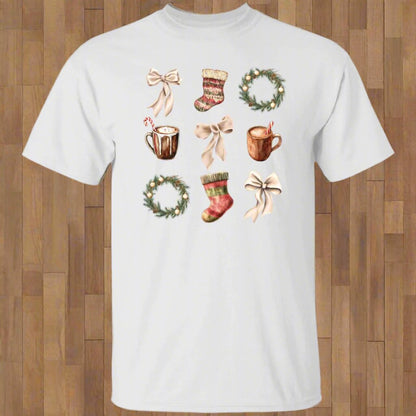 Holiday T-shirt Cottage-core Theme