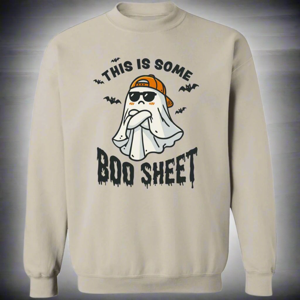 Boo Sheet Sweater Pullover Sweatshirt