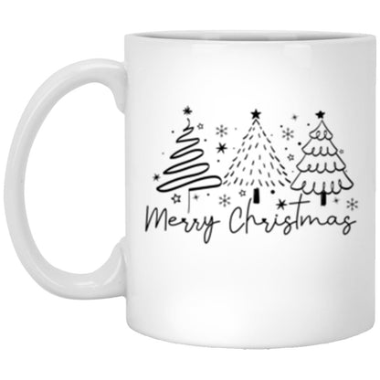 Merry Christmas Tree Mug