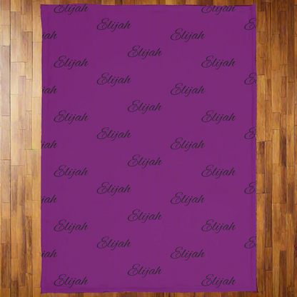 Personalized- Fleece Name Blanket